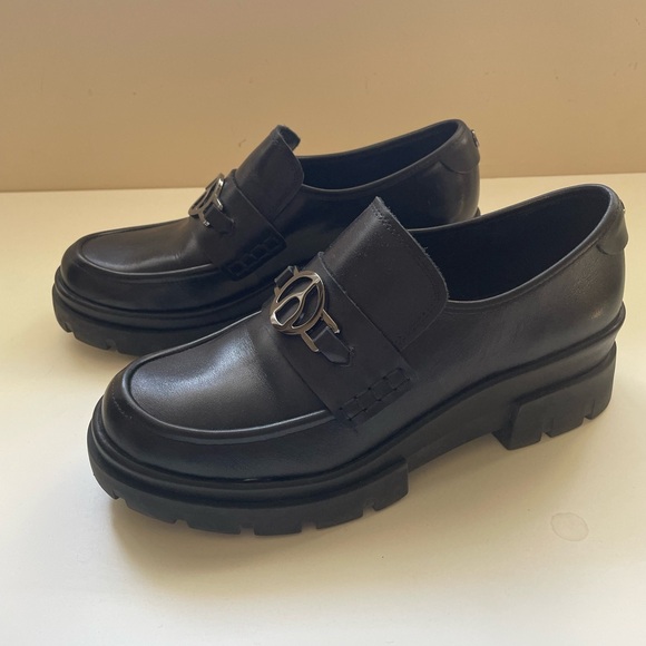 Wishbone Frankie Loafer, Size 11 Women’s, Black Leather - Picture 3 of 7